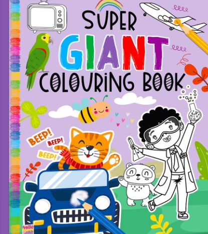 Super Giant Colouring Book